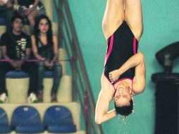 Laura Sánchez conquistó la plata tras finalizar su participación con un total de 371.40 puntos. EL INFORMADOR /