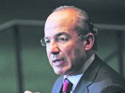 Felipe Calderón Hinojosa lamentó a través de las redes sociales que los conflictos del PAN se hagan públicos. AFP /