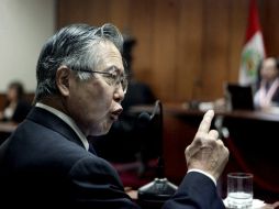 Alberto Fujimori fue hospitalizado desde el pasado viernes por una gastritis aguda causada por una depresión. ARCHIVO /