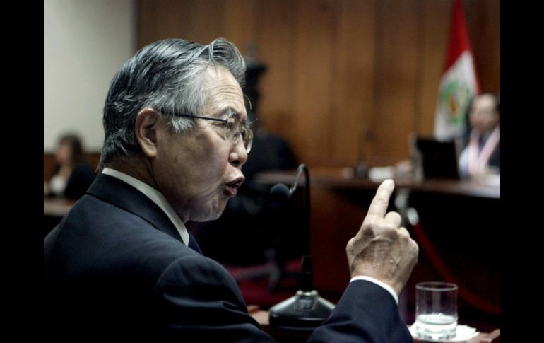 Alberto Fujimori fue hospitalizado desde el pasado viernes por una gastritis aguda causada por una depresión. ARCHIVO /