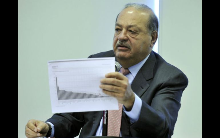 La empresa de Carlos Slim es uno de los principales proovedores de servicios de telecomunicaciones en América Latina. ARCHIVO /