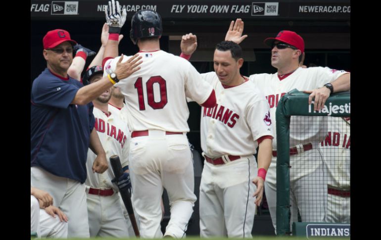 Los Indios de Cleveland superan a los Marineros con un marcador de 10-8. AFP /