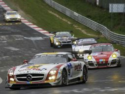 En la carrera, el SLS AMG se lleva el triunfo; el equipo de Xavier Lamadrid culmina en el sitio 84 de la general.  /