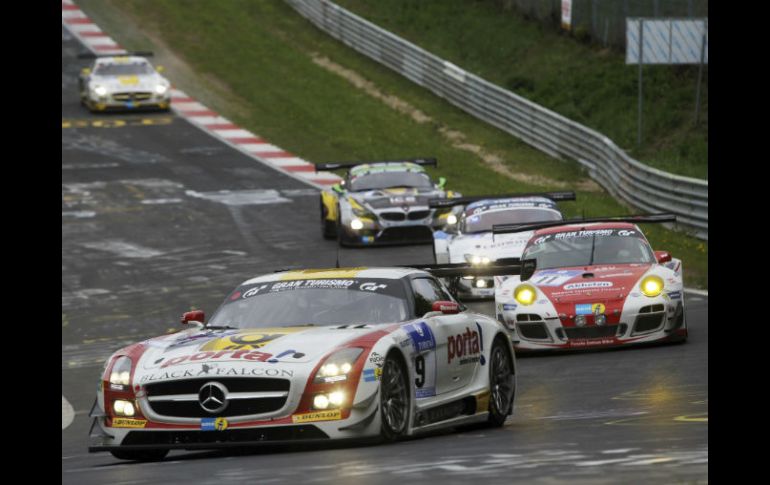 En la carrera, el SLS AMG se lleva el triunfo; el equipo de Xavier Lamadrid culmina en el sitio 84 de la general.  /