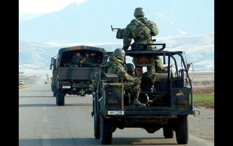 Un convoy embosca a un grupo del Ejército. Los elementos castrenses repelen la agresión. ARCHIVO /