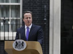 El primer ministro del Reino Unido, David Cameron, instó a la calma y a mantener la cohesión social. AP /