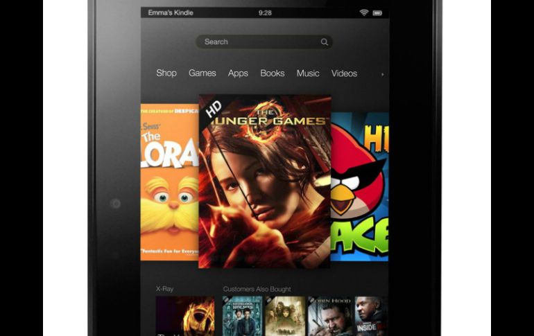 Amazon compite con Apple y Google en el mercado de tabletas y de contenido  en línea para las aplicaciones. AFP /