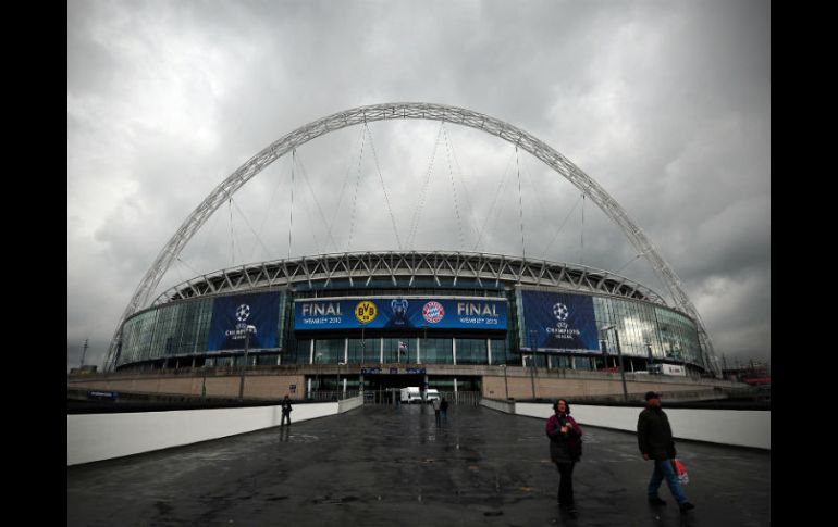 La final de juega el sábado en el Wembley a las 21:45 horas locales. AFP /