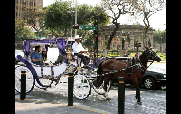 El arquitecto concluye en que el centro histórico es de las calandrias.  /