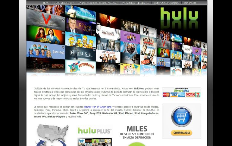 Hulu fue creado en 2008 con la intención de convertirse en alternativa a You Tube. ESPECIAL /