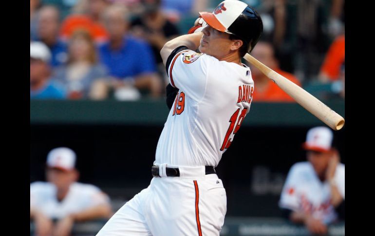 El primera base Chris Davis lidera las Grandes Ligas con 16 jonrones. ARCHIVO /