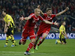 A dos minutos del final, Robben hizo el 2-1 definitivo. AP /