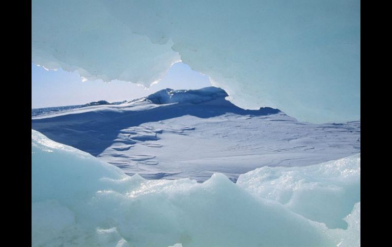 Lenarcic sacó fotos y midió los niveles de algunos elementos contaminantes que pueden tener un rol en el calentamiento climático. ESPECIAL /