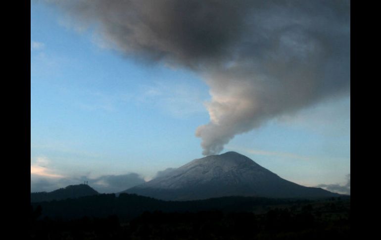 El Semáforo de Alerta Volcánica se mantiene en Amarillo Fase 3. AFP /