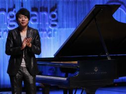 El pianista chino Lang Lang impartió una clase magistral en el Centro Cultural Roberto Cantoral. NTX /