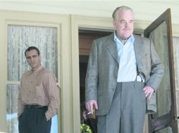 Las actuaciones de Joaquin Phoenix y Phillip Seymour Hoffman en ''The Master'' los hicieron acreedores a una nominación al Oscar. ESPECIAL /