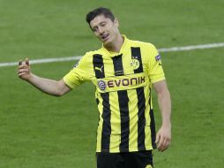 Robert Lewandowski pierde la final el fin de semana, pero podría ganar un nuevo equipo. AP /