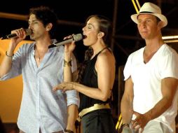 Benny, Sasha y Erick se presentaron en el marco del Festival Acapulco 2013 NTX /