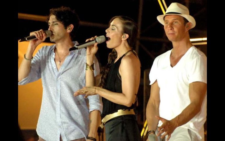 Benny, Sasha y Erick se presentaron en el marco del Festival Acapulco 2013 NTX /