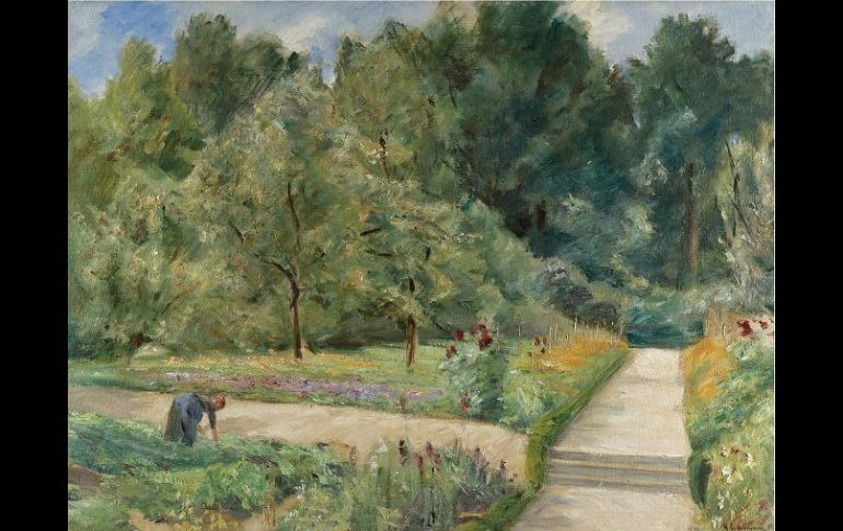 Muestra de una obra impresionista de Max Liebermann contemporánea al cuadro expoliado. ARCHIVO /