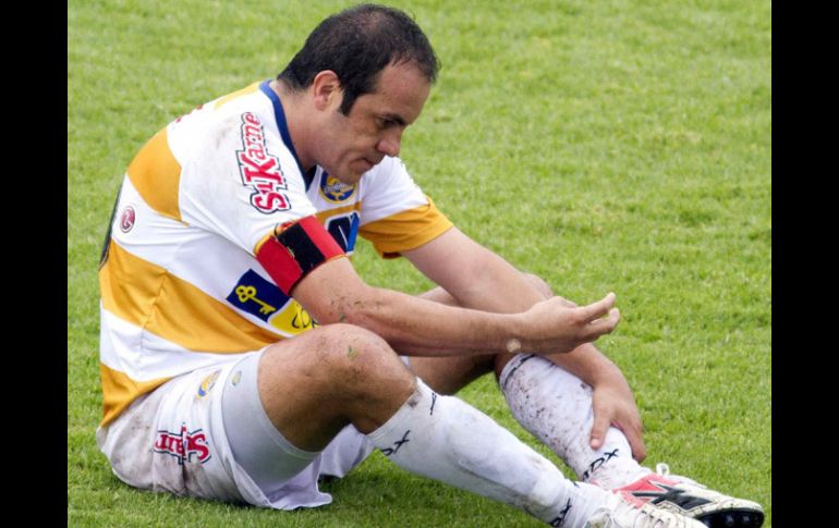 Cuauhtémoc Blanco podría terminar su carrera en definitiva de no entrar en planes de Dorados. MEXSPORT /