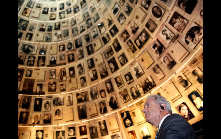 El Ministro de Asuntos Exteriores griego Dimitris Avramopoulos durante una visita a Israel. AFP /