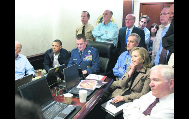 En esta foto del 2 de mayo de 2011, se aprecia a Hillary Clinton impactada por lo visto en la operación contra el terrorista.  /