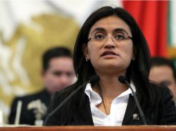 Aleida Alavez exige al Gobierno Federal actuar con apego a derecho y sin proteger a sus correligionarios. ARCHIVO /