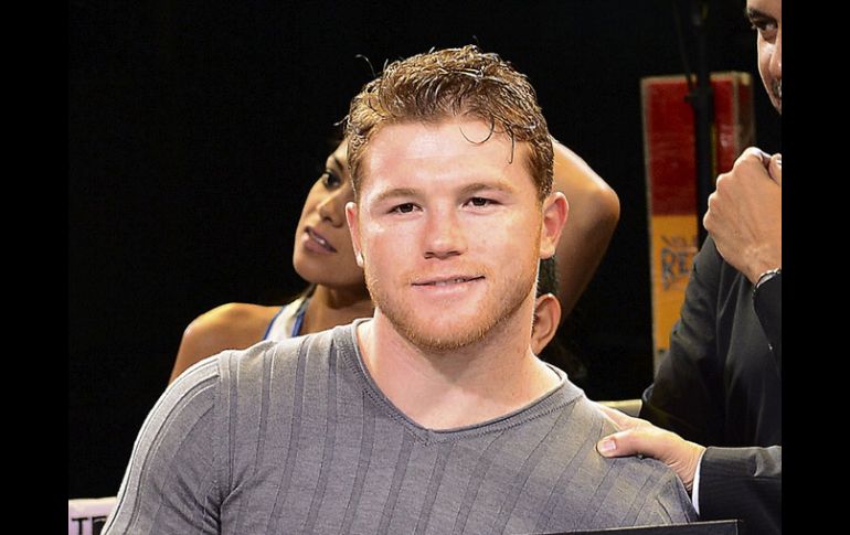 Saúl 'Canelo' Álvarez empieza a preparar el combate ante Mayweather. MEXSPORT /