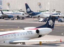 De no acordar un acuerdo, la huelga de la ASSA pondría en riesgo a la aerolínea.uiebra de Aeroméxico. ARCHIVO /