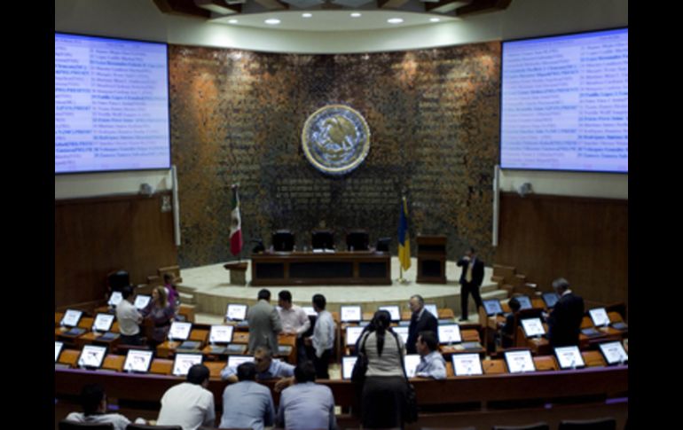 Congreso local. La sesión para elegir presidente y consejeros para el IEPC concluyó durante la madrugada de hoy viernes. EL INFORMADOR /