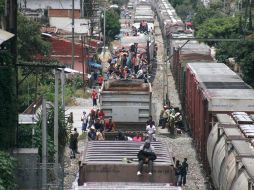 Hay más casos similares a lo largo del tramo férreo que comunica a estados como Campeche, Tabasco, Chiapas y Veracruz. ARCHIVO /