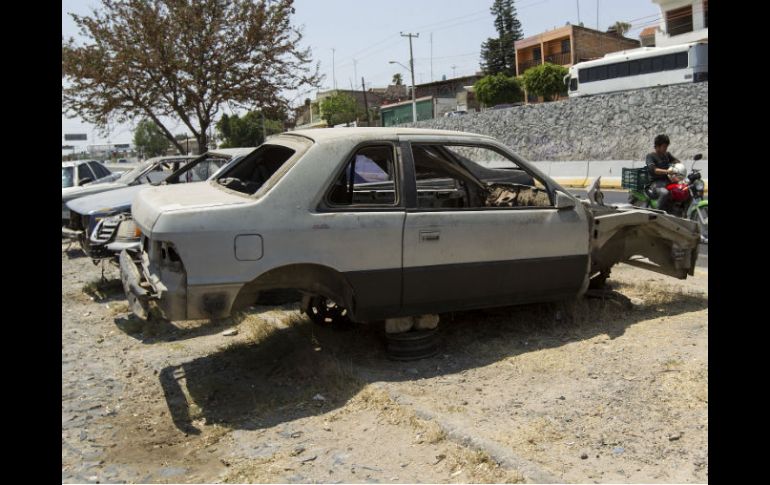 El monto valorado por las partes vehiculares robadas, asciende a un millón 567 mil pesos. ARCHIVO /