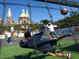 Con éxito cierra el V torneo ''callejero'' de futbol realizado en la Plaza Liberación.  /