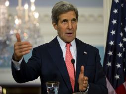 Kerry declara que ''algunas veces la acción letal es necesaria para salvar vidas estadounidenses''. EFE /