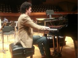 Abdiel Vázquez interpretó ''Concierto para piano y Orquesta núm. 1'' de Prokofiev.  /