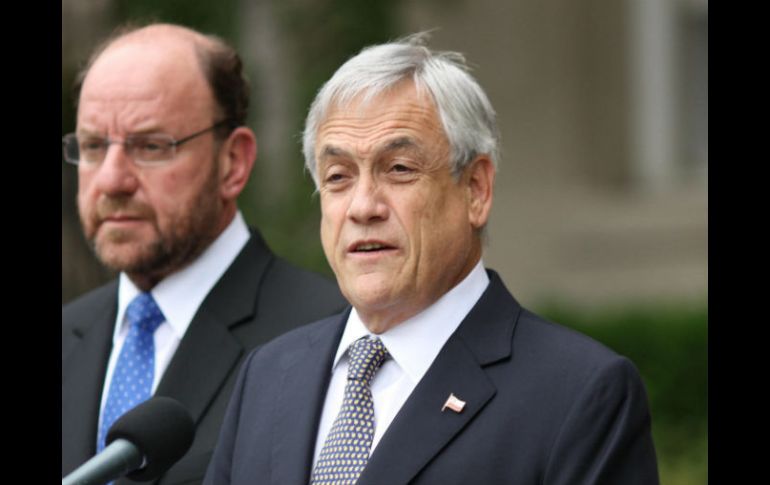 Piñera comienza este lunes su agenda oficial en Washington y se reunirá con el secretario de Estado de EU, John Kerry. EFE /