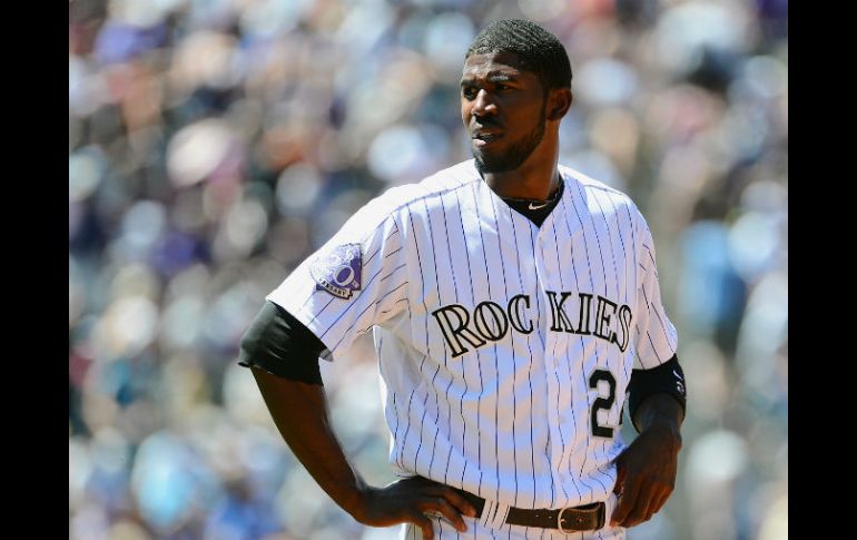 Dexter Fowler pega dos jonrones contra los Dodgers. AFP /