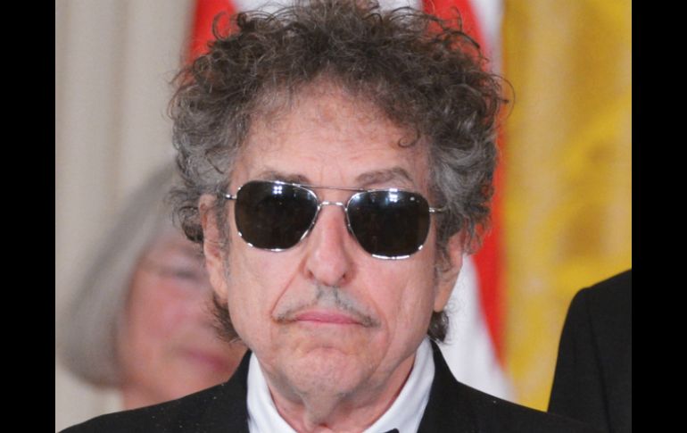 Bob Dylan fue galardonado con los máximos honores civiles de Estados Unidos, la Medalla Presidencial de la Libertad. AFP /