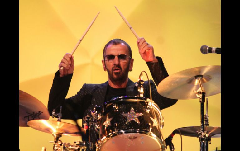 Ringo Starr visitará Guadalajara el próximo 16 noviembre. ARCHIVO /