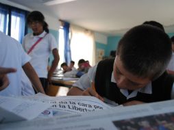 Los chicos lidian con la realidad y proponen a través de lo que escriben.  /