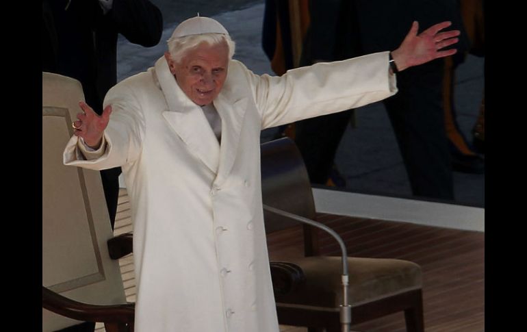 Benedicto XVI vive en un monsterio que fue restaurado para él, en la colina del Vaticano. ARCHIVO /