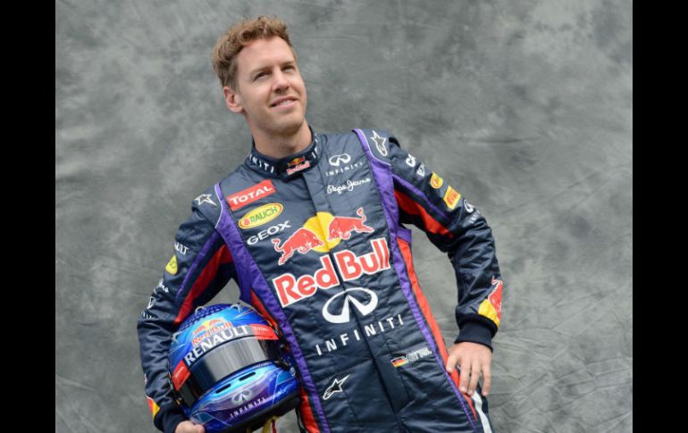 Sebastian Vettel, campeón mundial de la Fórmula Uno. ARCHIVO /