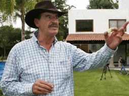 Vicente Fox pide no cerrarse al tema ni tomarlo como una burla, ya que es algo serio. ARCHIVO /