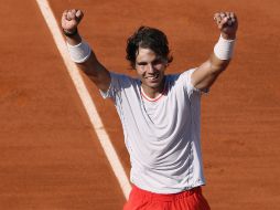 Rafael Nadal asegura que ha entrenado a conciencia, ante su último partido de Roland Garros. AFP /