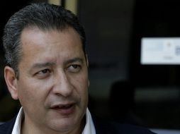 Rodolfo Ocampo Velázquez es detenido en el fraccionamiento Bugambilias. ARCHIVO /