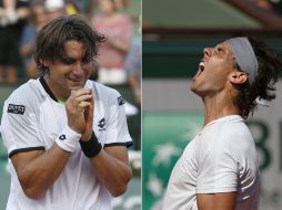 Ferrer y Nadal definirán mañana al campeón del Abierto francés. AFP /