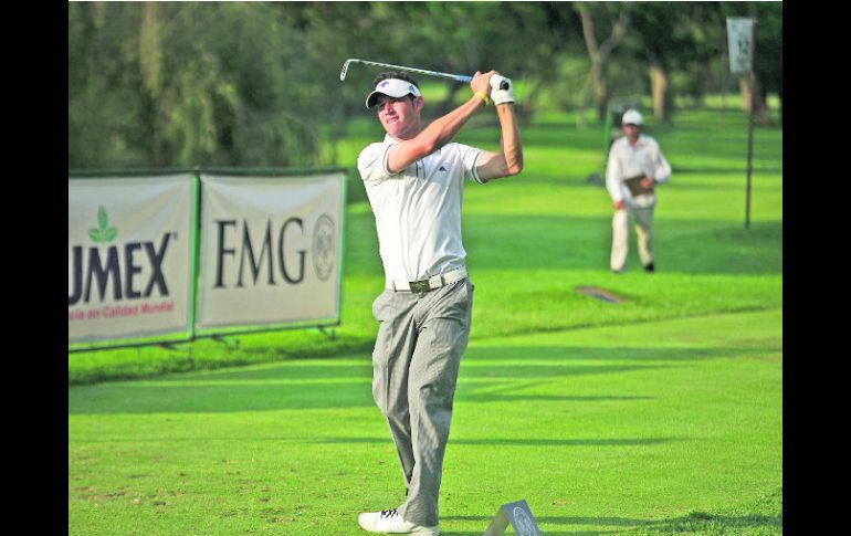 Mario Clemens llega al último día con tres golpes de ventaja respecto al segundo lugar. EL INFORMADOR /