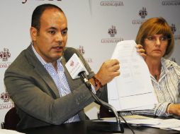 El regidor Mario Salazar Madera asegura que la resolución fue fabricada.  /