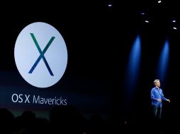 Craig Federighi, vice presidente ejecutivo de ingeniería de software, durante la presentación del nuevo sistema operativo. AP /